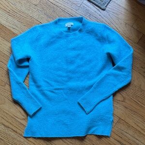J. Crew Aqua Extra-Soft Sweater